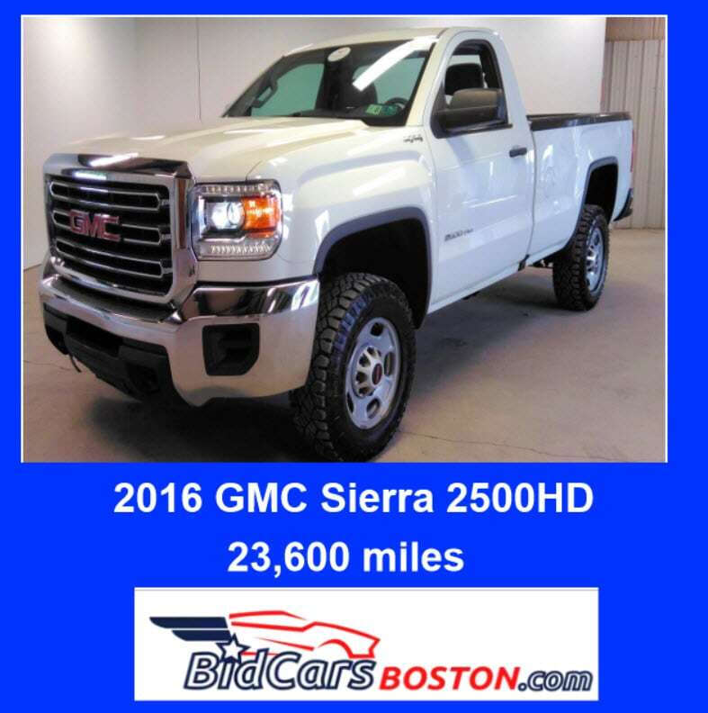 2016 GMC Sierra 2500 For Sale In Massachusetts