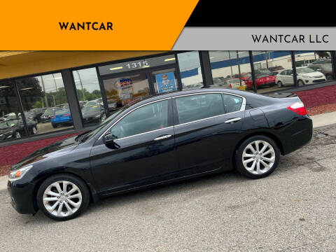 2014 Honda Accord for sale at WANTCAR in Lansing MI