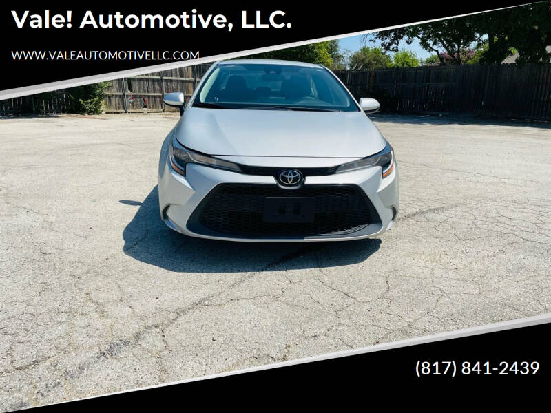 2022 Toyota Corolla for sale at Vale!  Automotive, LLC. - Vale! Automotive, LLC. in Fort Worth TX