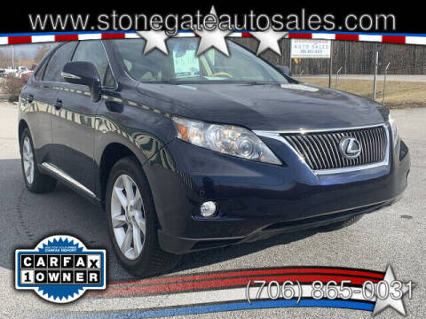 2010 Lexus RX 350 for sale at Stonegate Auto Sales in Cleveland GA