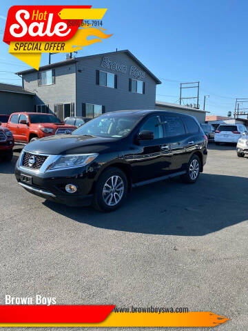 2013 Nissan Pathfinder for sale at Brown Boys in Yakima WA