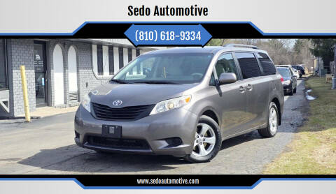 2013 Toyota Sienna for sale at Sedo Automotive in Davison MI