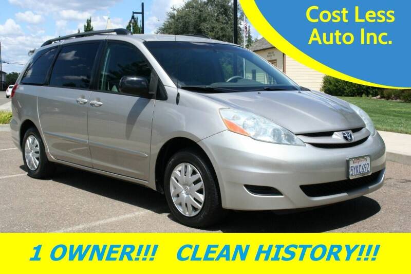 2007 Toyota Sienna for sale at Cost Less Auto Inc. in Rocklin CA