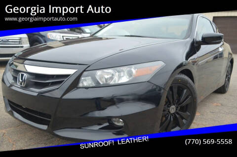 2012 Honda Accord for sale at Georgia Import Auto in Alpharetta GA