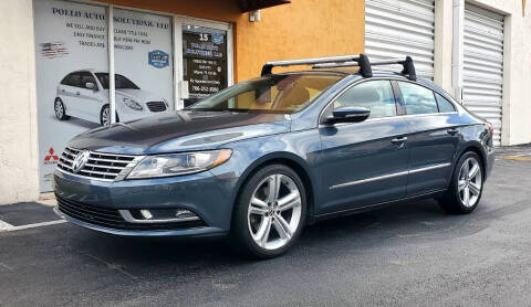 2013 Volkswagen CC for sale at POLLO AUTO SOLUTIONS in Miami FL
