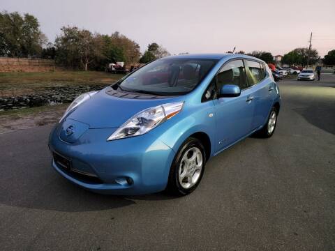 2012 Nissan LEAF for sale at Carcoin Auto Sales in Orlando FL