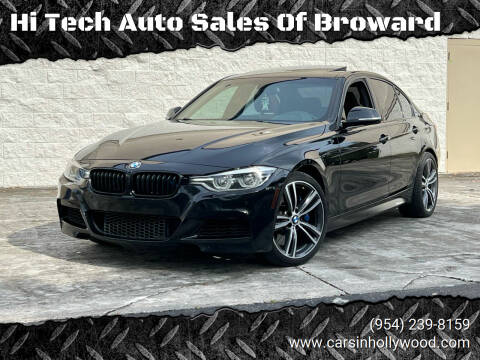 2016 BMW 3 Series for sale at Hi Tech Auto Sales Of Broward in Hollywood FL