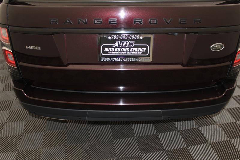 2018 Land Rover Range Rover HSE