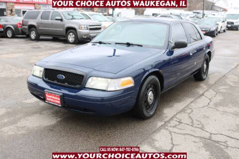 2008 Ford Crown Victoria for sale at Your Choice Autos - Waukegan in Waukegan IL