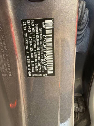 2013 Porsche Cayenne Tiptronic