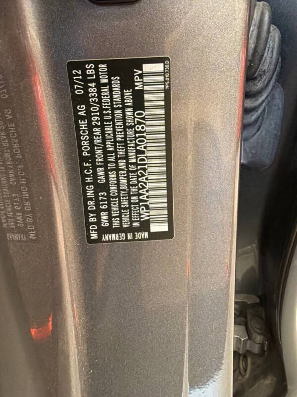 2013 Porsche Cayenne Tiptronic
