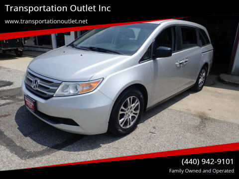 2012 Honda Odyssey for sale at Transportation Outlet Inc in Eastlake OH
