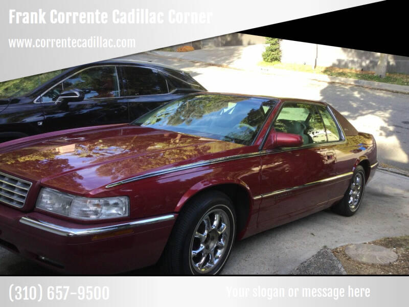 1995 Cadillac Eldorado for sale at Frank Corrente Cadillac Corner in Los Angeles CA