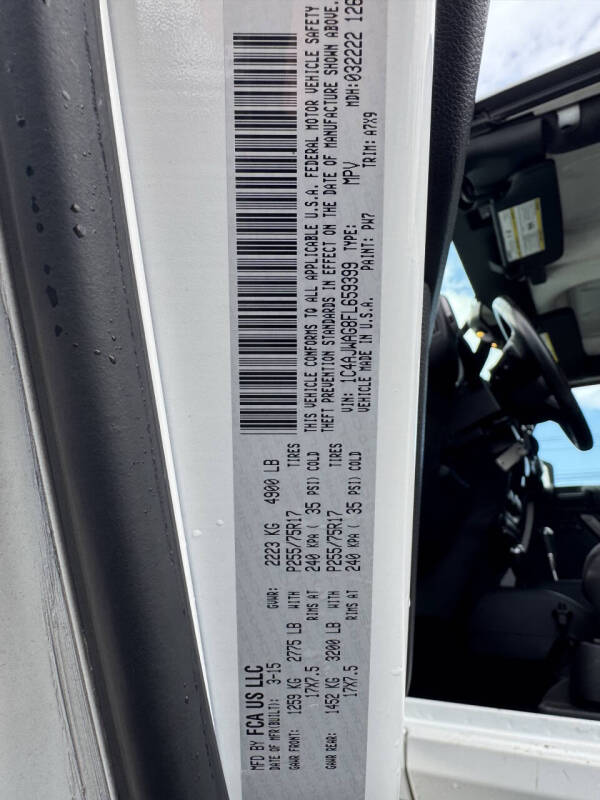 2015 Jeep Wrangler Sport