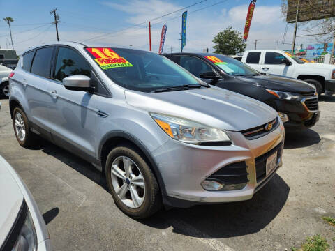 2016 Ford Escape for sale at E and M Auto Sales in Bloomington CA