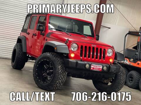 2017 Jeep Wrangler Unlimited for sale at PRIMARY AUTO GROUP Jeep Wrangler Hummer Argo Sherp in Dawsonville GA