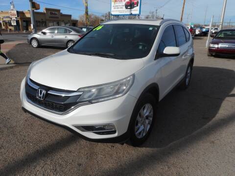 2016 Honda CR-V for sale at AUGE'S SALES AND SERVICE in Belen NM