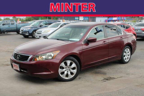 2008 Honda Accord for sale at Minter Auto Sales in South Houston TX