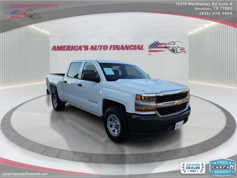 2018 Chevrolet Silverado 1500 for sale at America's Auto Financial in Houston TX