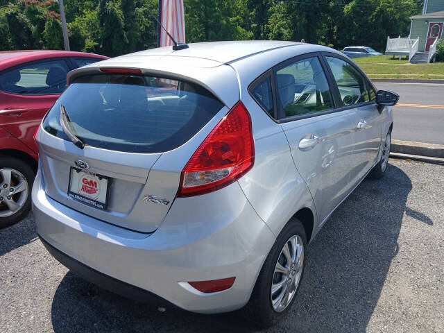 2013 Ford Fiesta for sale at G & M Auto Sales in Kingsville, MD