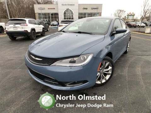 2015 Chrysler 200 for sale at North Olmsted Chrysler Jeep Dodge Ram in North Olmsted OH