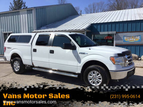 2012 Ford F-150 for sale at Vans Motor Sales Inc in Traverse City MI