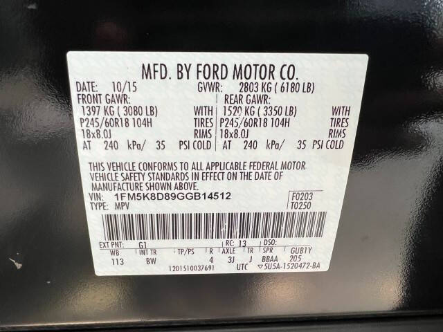 2016 Ford Explorer XLT