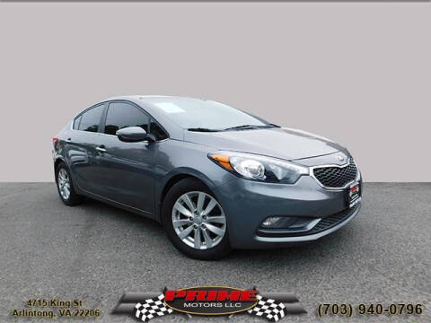2015 Kia Forte for sale at PRIME MOTORS LLC in Arlington VA