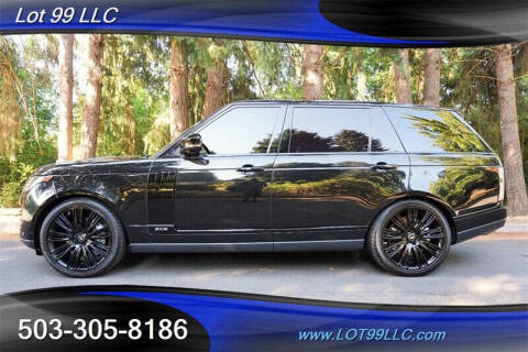 2019 Land Rover Range Rover for sale at LOT 99 LLC in Milwaukie OR