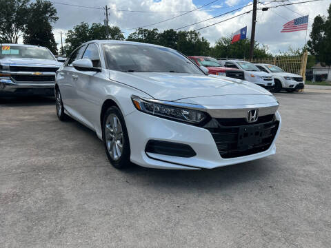 2020 Honda Accord for sale at Fiesta Auto Finance in Houston TX