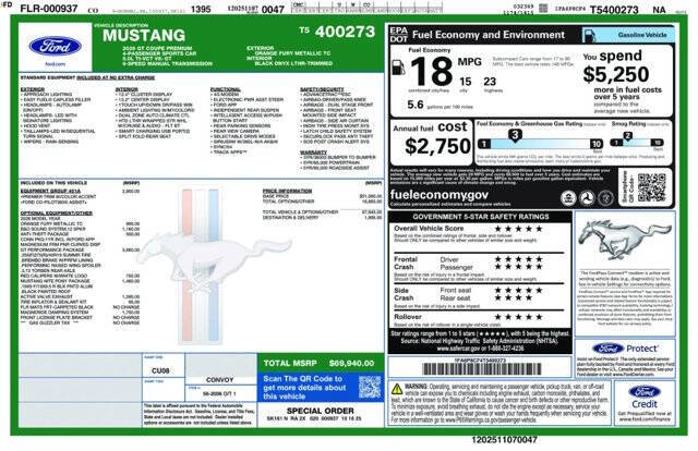 2026 Ford Mustang GT Premium