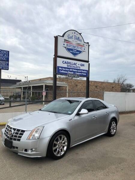 2013 Cadillac CTS for sale at East Dallas Automotive in Dallas TX