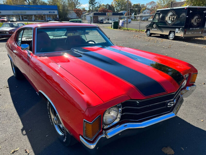 1972 Chevrolet Chevelle for sale at BOB EVANS CLASSICS AT Cash 4 Cars in Penndel PA