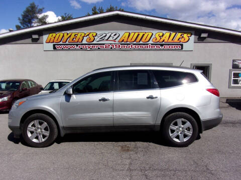 2012 Chevrolet Traverse for sale at ROYERS 219 AUTO SALES in Dubois PA