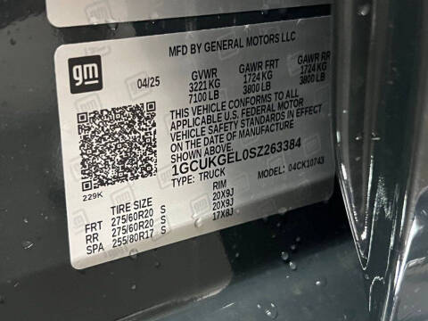 2025 Chevrolet Silverado 1500