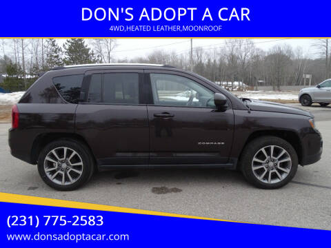 2014 Jeep Compass for sale at DON'S ADOPT A CAR in Cadillac MI