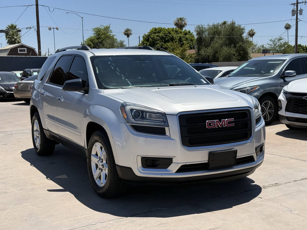 Silver 2015 GMC Acadia SLE-2 SLE-2 4dr SUV 2