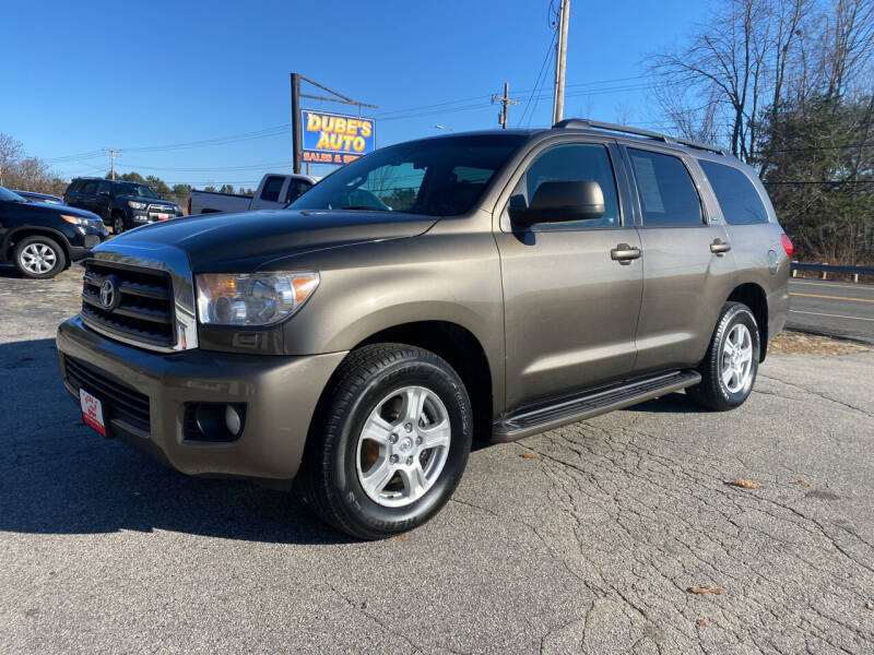 2008 Toyota Sequoia for sale at Dubes Auto Sales in Lewiston ME