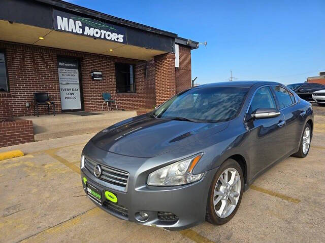 2014 Nissan Maxima for sale at Mac Motors in Arlington, TX