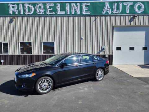 2014 Ford Fusion for sale at RIDGELINE AUTO in Chubbuck ID