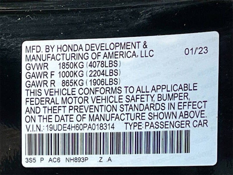 2023 Acura Integra w/Tech w/A-SPEC