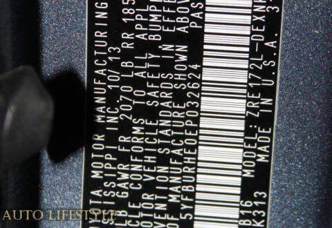 2014 Toyota Corolla L