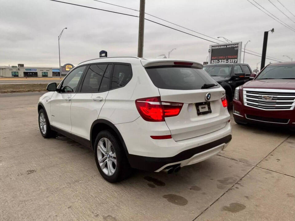 2016 BMW X3 for sale at Nebraska Motors LLC in Fremont, NE