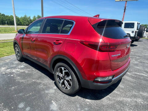 2020 Kia Sportage for sale at B & J Auto Sales in Auburn KY