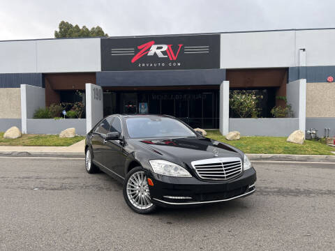 2010 Mercedes-Benz S-Class for sale at ZRV AUTO INC in Brea CA