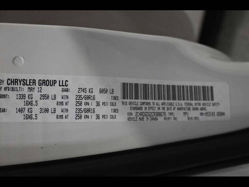 2012 Dodge Grand Caravan Crew