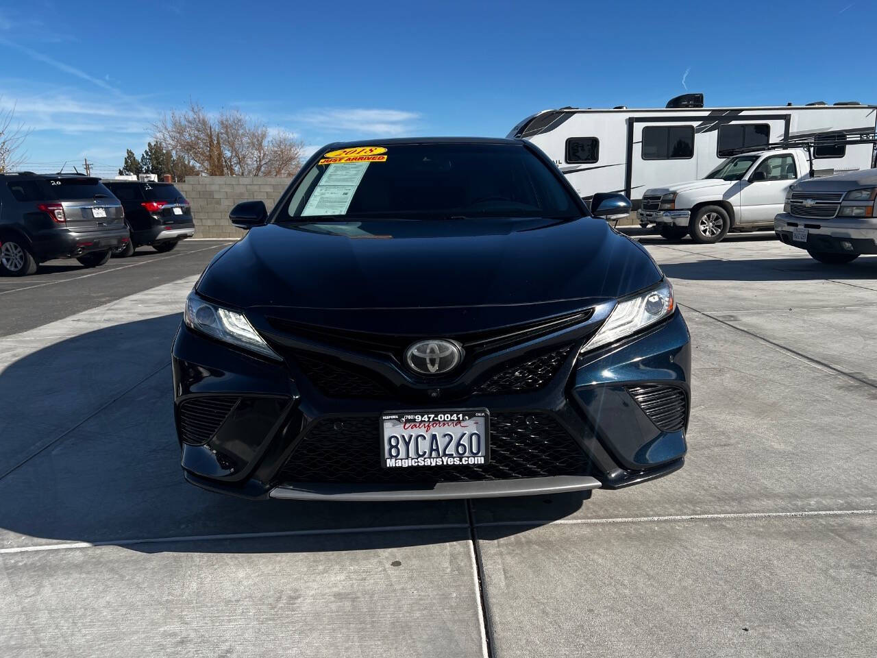 2018 Toyota Camry for sale at Magic Auto Sales in Hesperia, CA