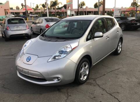 2011 Nissan LEAF for sale at AVISION AUTO in El Monte CA