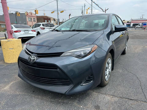 2017 Toyota Corolla for sale at Luxury Motors in Detroit MI