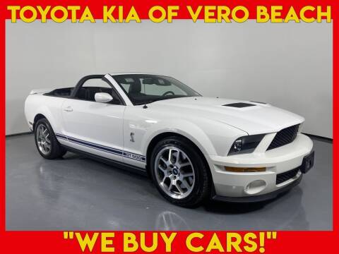 2007 Ford Shelby GT500 for sale at PHIL SMITH AUTOMOTIVE GROUP - Toyota Kia of Vero Beach in Vero Beach FL